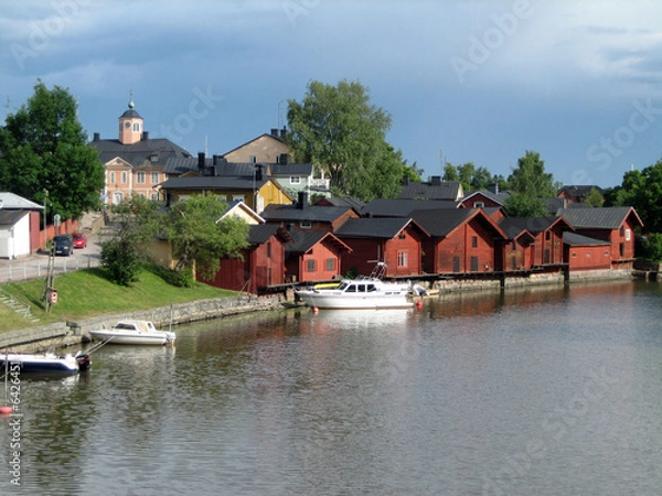Obraz Cabanes en Finlande