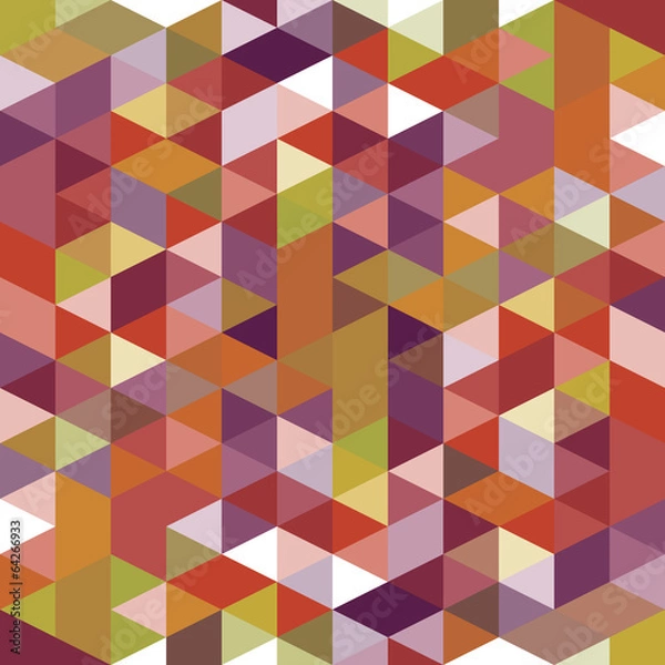 Fototapeta abstract retro geometric pattern