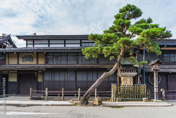 Obraz 飛騨高山の街並み