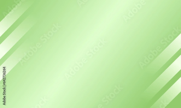 Obraz Vector abstract green modern shapes background