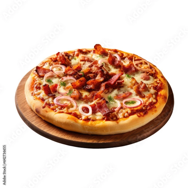 Fototapeta Delicious pizza, Italian food