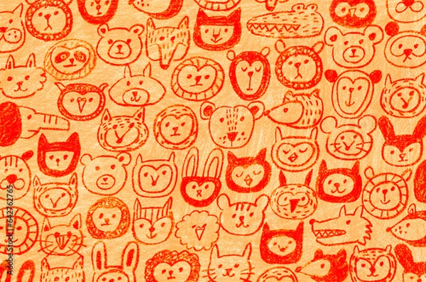 Fototapeta かお　かお　かお