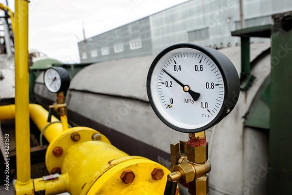 Obraz Pressure gauge manometer