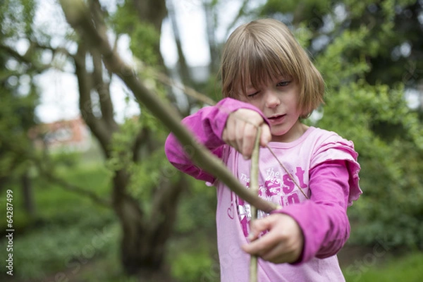 Obraz Kind mit Bogen