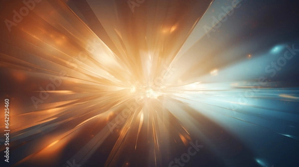 Obraz Abstract light burst background with rays