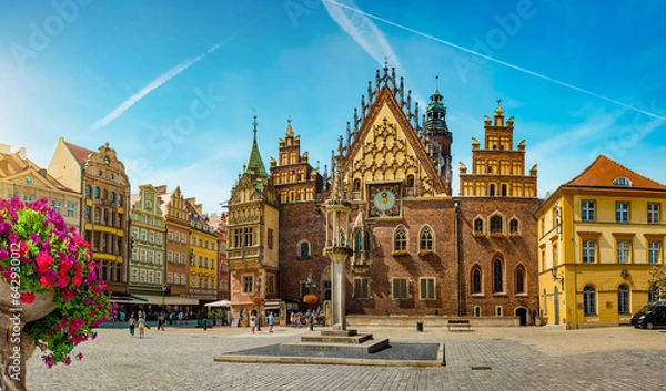 Obraz Town Hall in Wroclaw