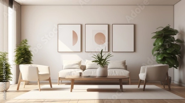 Fototapeta Radiant Radiance Symphony: Radiating Ambiance in Modern Decor