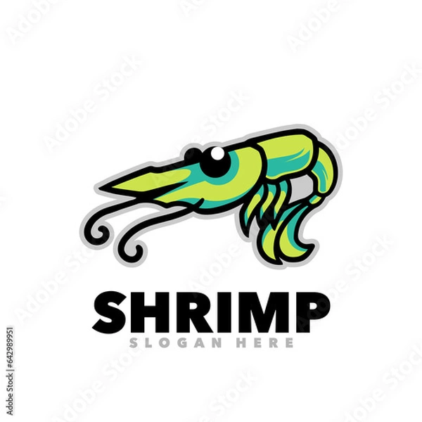 Obraz Shrimp logo
