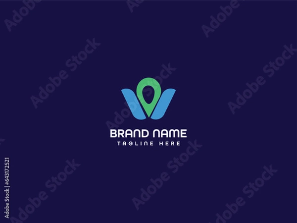 Obraz letter logo design