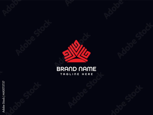 Fototapeta letter logo design