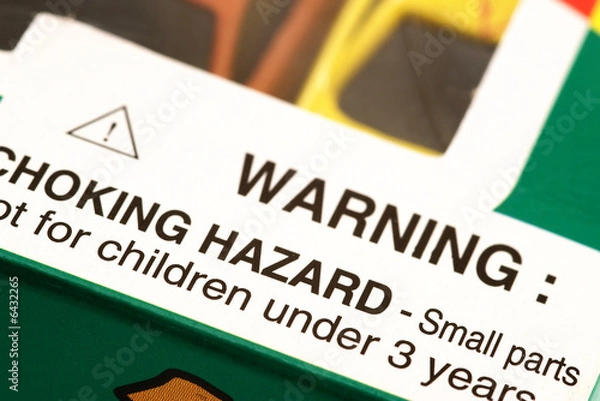 Obraz Warning: Choking Hazard