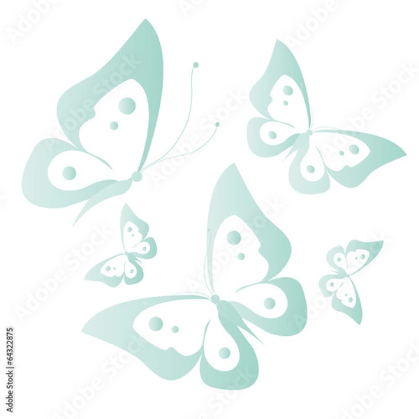 Obraz butterflies design