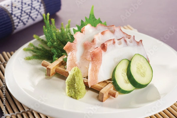 Obraz sashimi squid