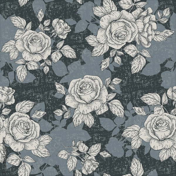 Obraz floral seamless pattern