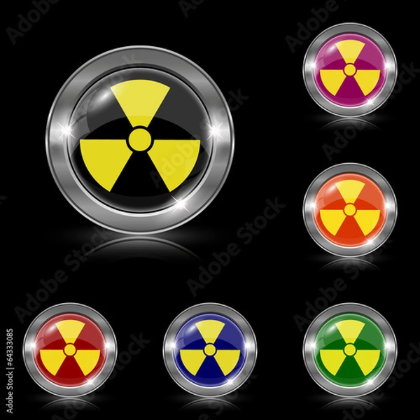 Obraz Radiation icon