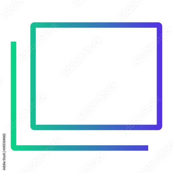 Fototapeta shapes icon