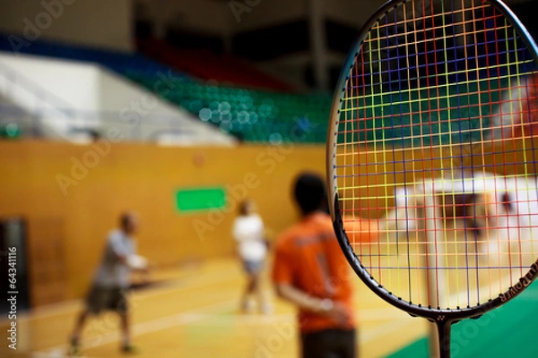 Obraz badminton