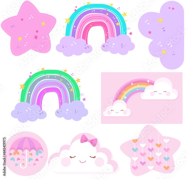 Fototapeta Arcoíris Ilustraciones