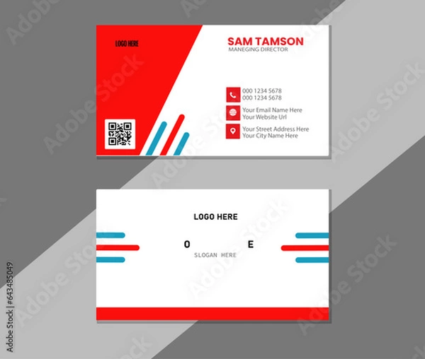 Obraz modern design template for business.