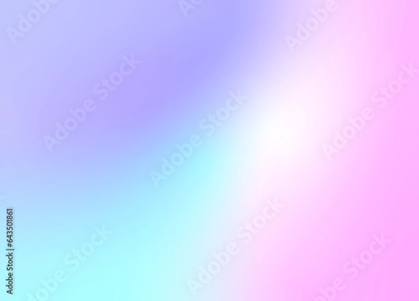 Obraz きれいなパステルカラーのグラデーション背景素材3