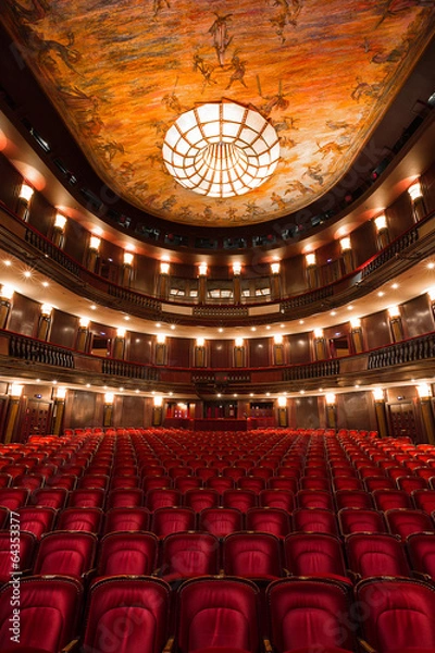 Obraz wnętrza teatru