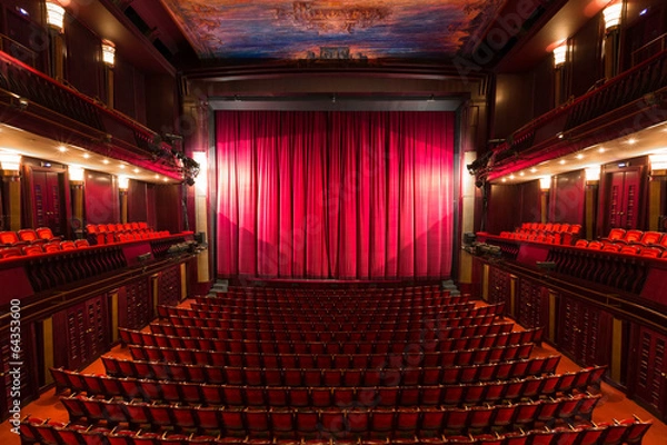 Fototapeta wnętrza teatru