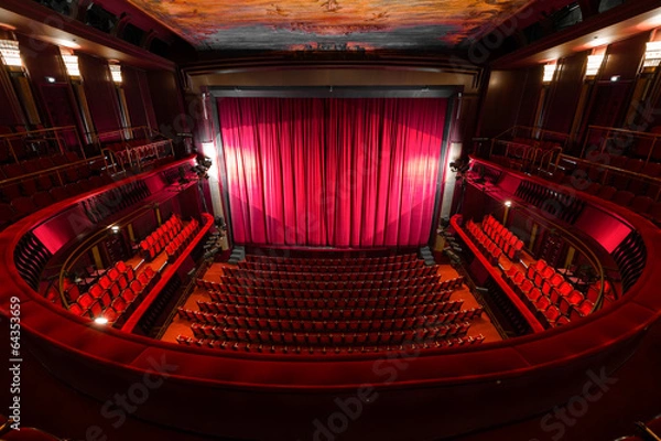 Fototapeta wnętrze teatru