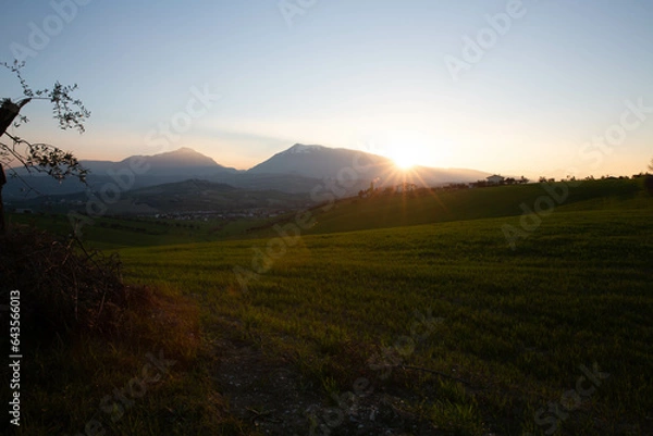 Fototapeta Monti Gemelli