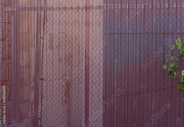 Obraz Textura metálica en color granate