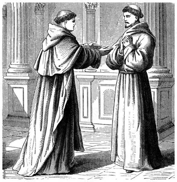 Obraz Monks : Dominican & Franciscan