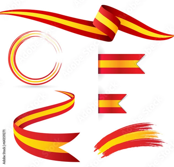 Obraz Flaga Hiszpanii