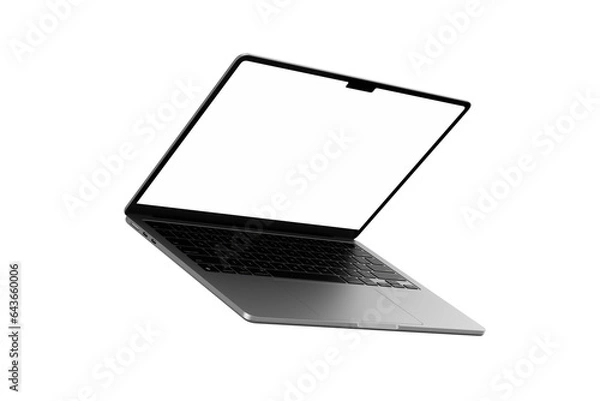 Obraz Isolated Floating Laptop Air 