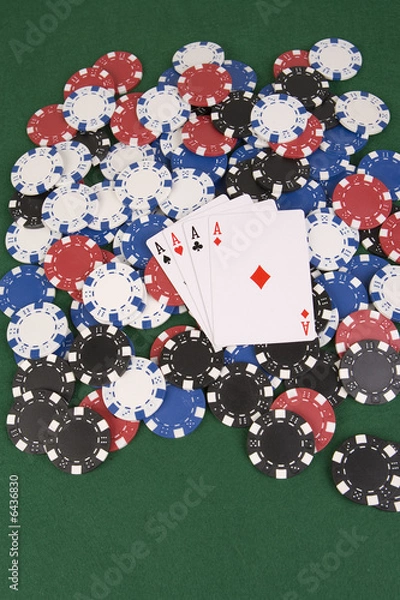 Obraz Casino - 4 Asse