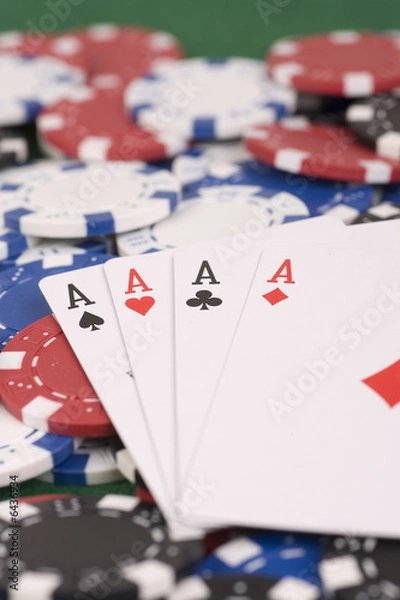 Obraz Casino - 4 Asse