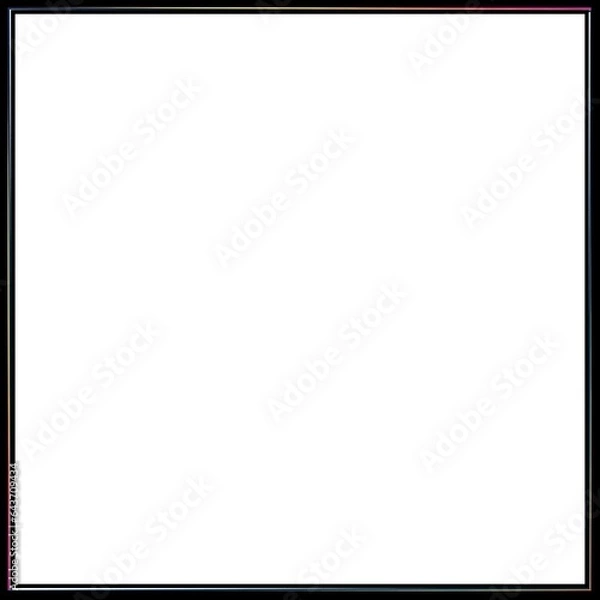 Fototapeta A simple panel for web page or program to display objects , picture or text