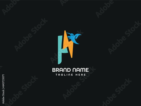 Obraz letter logo design