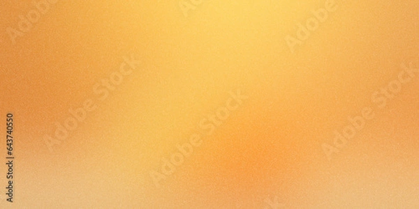 Fototapeta Orange gradient background with spotlight shine on center and vignette border. Presentation website template.