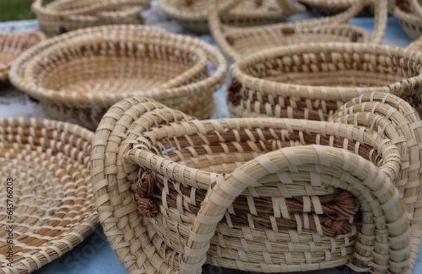 Obraz sweetgrass basket
