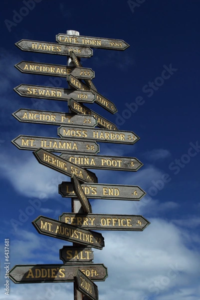 Fototapeta Which way? 
