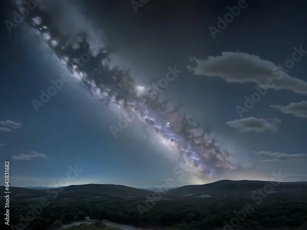 Obraz night sky