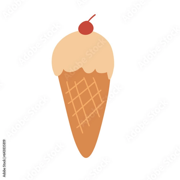 Obraz ice cream hand drawn