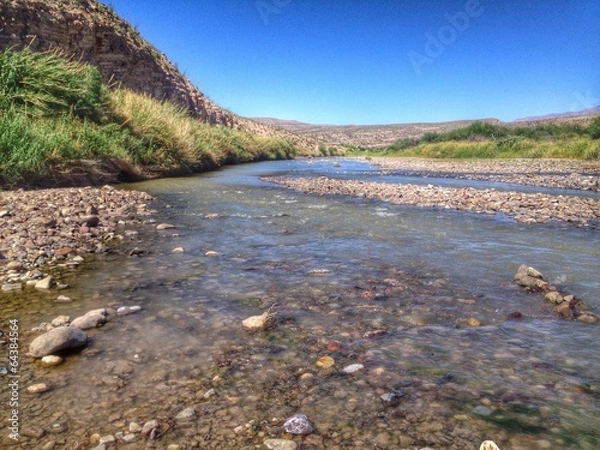 Fototapeta HDR picture of the Rio Grande