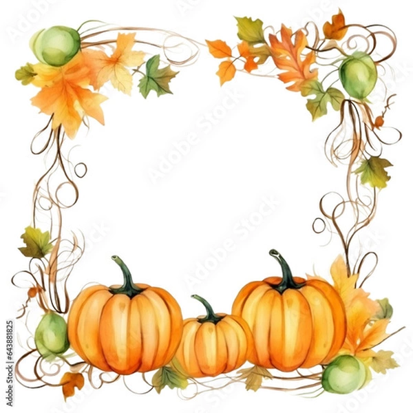 Obraz pumpkin frame
