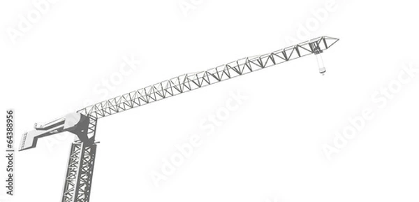 Fototapeta tower crane