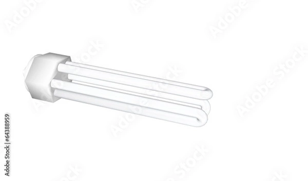 Fototapeta compact fluorescent bulp-2