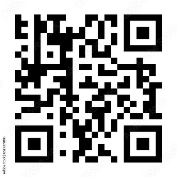 Fototapeta Simple fake bar code PNG image