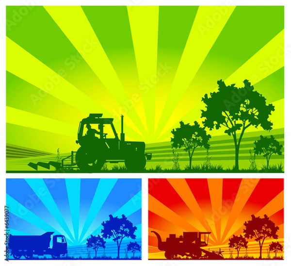 Obraz Maszyny rolnicze