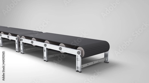 Obraz empty conveyor belt