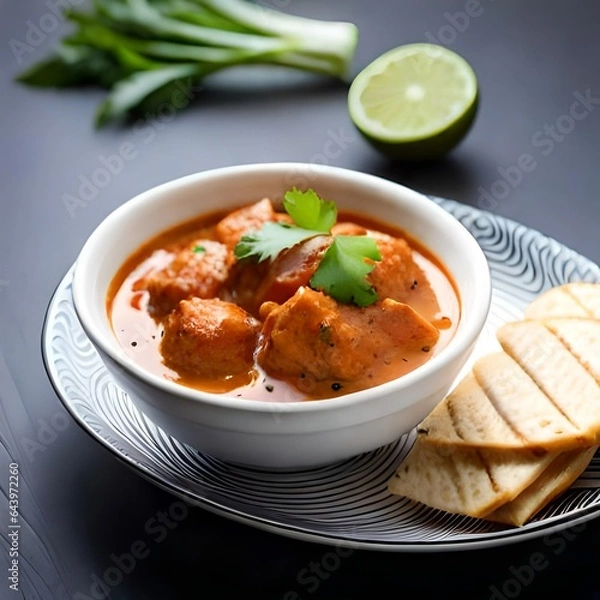 Obraz chicken and vegetable soup