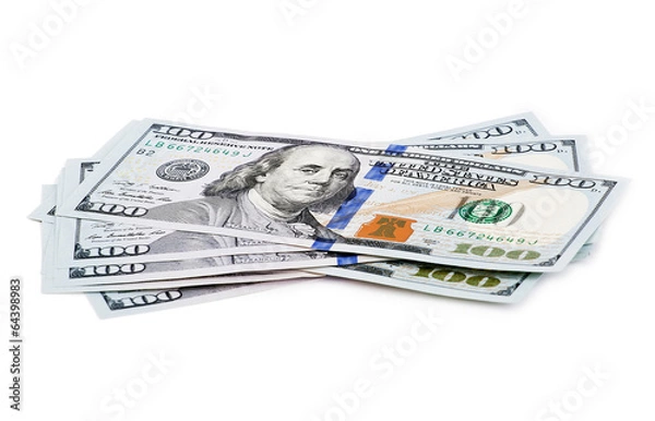 Obraz hundred dollars bill